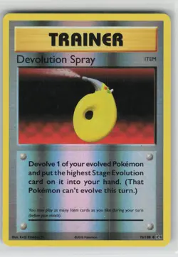 LP Devolution Spray 76/108 Reverse Holo Uncommon Evolutions Pokemon 2016 - Image 1