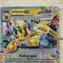 Jolteon ex - 030/131 Holo Pokemon TCG SV: Prismatic Evolutions NM - Image 4