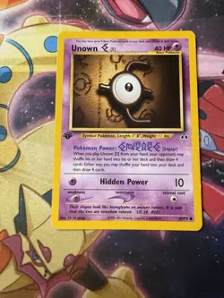 Pokemon TCG - UNOWN (E) - 1ST EDITION - 67/75 - NEO DISCOVERY (2001) - - Image 1