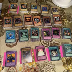 Vintage Yu-Gi-Oh Card Lot Early 2000s Some First Editions Great Cond 1000 Cards - Image 1
