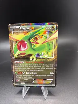 Pokemon Flygon EX XY61 XY 61 Foil Holo Black Star Promo Card (English) - Image 1