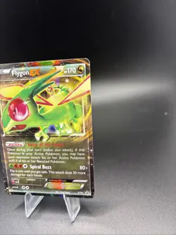 Pokemon Flygon EX XY61 XY 61 Foil Holo Black Star Promo Card (English) - Image 3