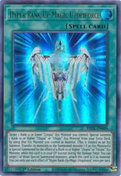 Yugioh! Hyper Rank-Up-Magic Utopiforce - BROL-EN060 - Ultra Rare - 1st Edition N - Image 1