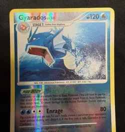 Gyarados 26/123 Mysterious Treasures Reverse Holo Rare 2007 LP - Image 3