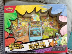 Pokemon TCG - First Partners Deluxe Pin Collection - Sealed - Image 1