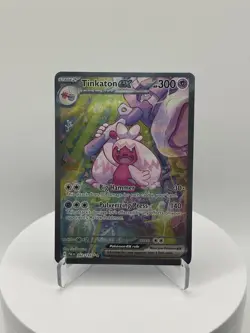 Pokemon TCG Tinkaton ex 262/193 SV02 Paldea Evolved SIR Holo EN - Image 1