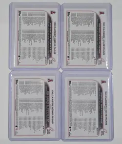 (4) 2022 Topps Update SHOHEI OHTANI Card Lot #US92 100 Career Home Runs - Image 2