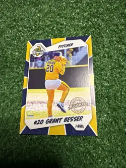 Grant Besser Savannah Bananas Baseball Card 2026 Choice RC Banana Ball #20 AR1 - Image 1