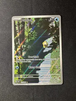 Pokemon TCG Scarlet Violet-151 Holo Illustration Rare Card Psyduck 175/165 - Image 1
