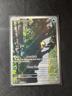 Pokemon TCG Scarlet Violet-151 Holo Illustration Rare Card Psyduck 175/165 - Image 3