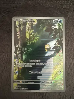 Pokemon TCG Psyduck Scarlet Violet-151 Holo Illustration Card 175/165 NM - Image 3