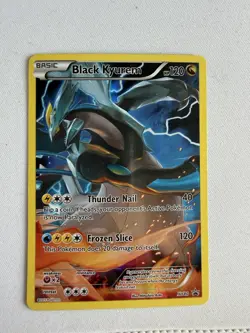 Pokemon TCG Black Kyurem XY80 Black Star Promo Card - Image 1