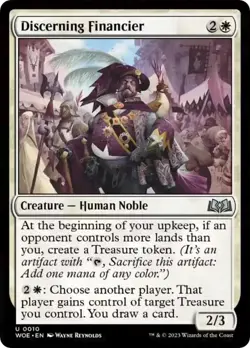 NM - Discerning Financier [WOE - 10] Wilds of Eldraine - Image 1