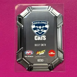 2026 AFL Select Footy Stars Octane Geelong Cats BAILEY SMITH OC63 - Image 2