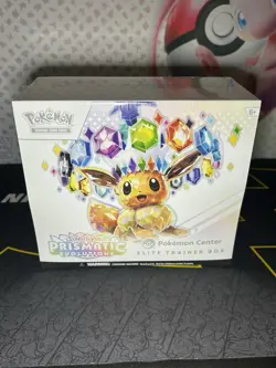 Prismatic Evolutions Pokemon Center Elite Trainer Box ETB New Sealed TCG NO RIPS - Image 1