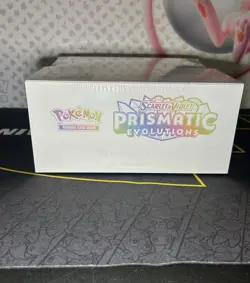 Prismatic Evolutions Pokemon Center Elite Trainer Box ETB New Sealed TCG NO RIPS - Image 5