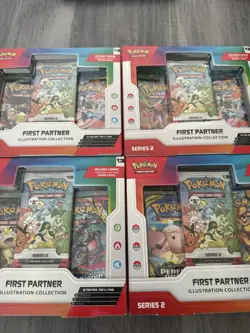 Pokemon TCG First Partner Collection Series 2 Lot of 4 Sealed Boxes - Image 1