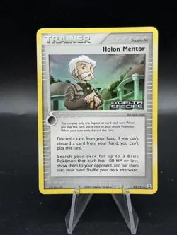 Holon Mentor Delta Species 93/113 Pokemon Card Reverse Holo MP IM3 - Image 1