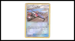 Lana's Fishing Rod 195/236 Uncommon Cosmic Eclipse Pokemon Reverse Holo NM - Image 1