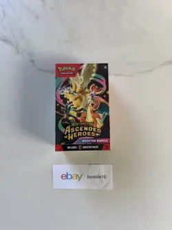HEAVY WEIGHTED Pokemon TCG Ascended Heroes Booster Bundle Brand New and Sealed - Image 3