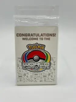 Bundle Pokemon World Championships 2019/2022/2024 Promo Pack Sealed - Image 1