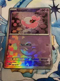 Pokemon TCG Spritzee 038/131 Poke Ball Holo Prismatic Evolutions NM/M - Image 1
