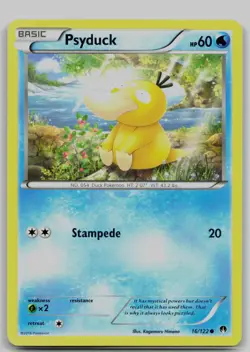 Psyduck 16/122 Common BREAKpoint Pokemon Lightly Played - Image 1