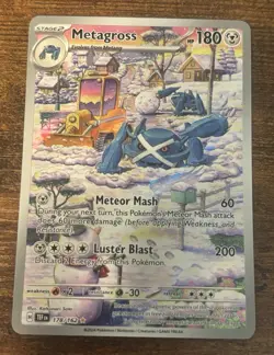 The Pokemon Company Metagross SV05 Temporal Forces 178/162 IR Full Art Holo EN - Image 1
