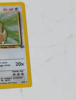 Kangaskhan 5/64 Holo Rare Unlimited Jungle Pokemon - Image 3