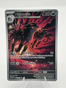 Mightyena 243/217 Illustration Rare Ascended Heroes Pokemon Holo Near Mint - Image 1