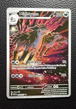 Pokemon TCG Mightyena 243/217 Illustration Rare Ascended Heroes - Image 1