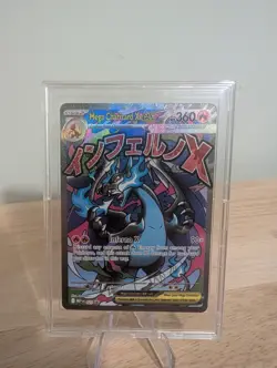 Pokemon TCG Phantasmal Flames UPC Mega Charizard X ex #23 Black Star Promo - Image 1