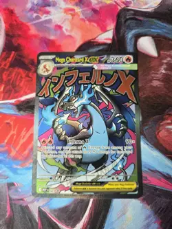 Mega Charizard X ex MEP 23 Pokemon TCG UPC Promo - Image 1