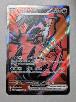 Yveltal ex 105/088 Full Art Ultra Rare - Me03: Perfect Order - Pokemon TCG NM - Image 1