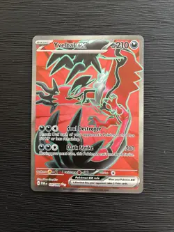 Yveltal ex 105/088 - Full Art Ultra Rare - Pokemon TCG: Perfect Order - NM - Image 1