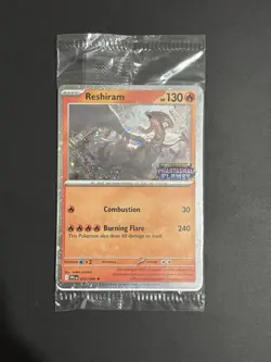 Reshiram 017/094 Phantasmal Flames Stamped Sealed Promo US Exclusive - Image 1