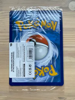 Pokemon TCG Promo Oversized Card Pikachu at the Museum (Sealed) W/ Ecology Book - Image 4
