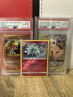 Alolan Ninetales - 145/236 Reverse Holo Rare SM Cosmic Eclipse Pokemon Card - Image 1