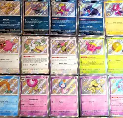 💹👀 Huge 30+ Card Lot Pokemon TCG Paldean Fates (PAF) | Baby Shiny Vault Rare - Image 1