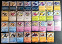 💹👀 Huge 30+ Card Lot Pokemon TCG Paldean Fates (PAF) | Baby Shiny Vault Rare - Image 2