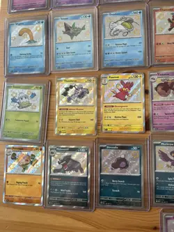 47 Pokemon Cards TCG Baby Shiny Lot Paldean Fates All NM condition Scarlet rare - Image 5