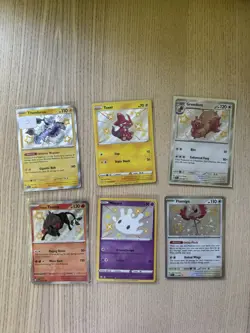 Pokemon Baby Shiny Lot: Thundurus, Toxel, Greedent, Tauros, Milcery, Flamigo - Image 1