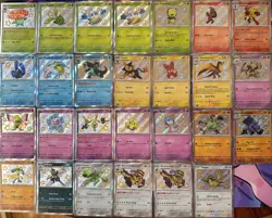 Paldean Fates Baby Shiny mixed lot - Pokemon Cards - Pidgey - Raltz - Riolu - Image 1