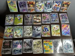 HUGE 173 Pokemon Card Lot Of Illustration Rare, SIR, Full Art, Baby Shiny, Promo - Image 2
