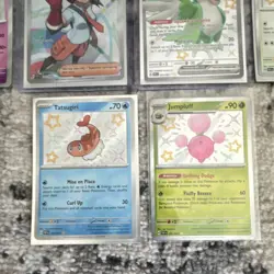 Pokemon Paldean Fates Shiny Lot – 4 Baby Shinies + Nemona Full Art, Squawkabilly - Image 4