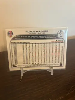 2022 Topps Gilded Collection Honus Wagner Base #d /99 PIRATES - Image 3
