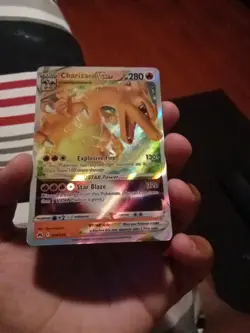 Pokemon TCG Charizard VSTAR Crown Zenith Holo Ultra Rare Card 019/159 - Image 1