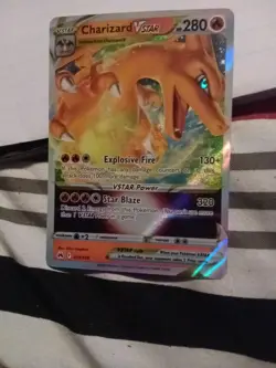 Pokemon TCG Charizard VSTAR Crown Zenith Holo Ultra Rare Card 019/159 - Image 2