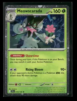 Meowscarada - (Cosmos Foil) 018/159 - Holo Promo - Miscellaneous Cards & Product - Image 1
