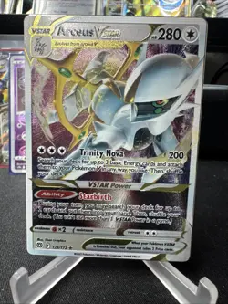 Arceus VSTAR - (Metal Card) 123/172 Miscellaneous Cards & Products Holo - Image 1